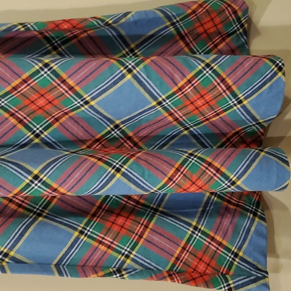 Vintage Christmas Plaid skirt by Xtrovert - Picture 3 of 9